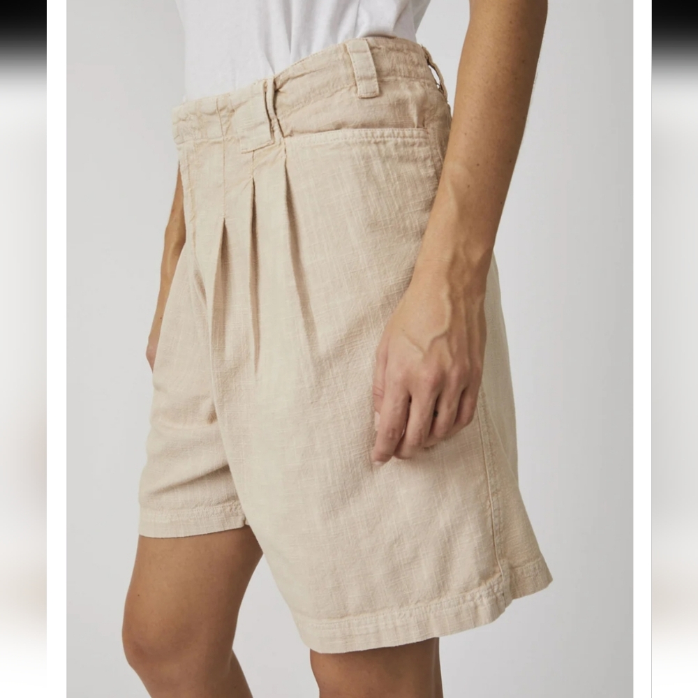 Free People Women's Beige Shorts